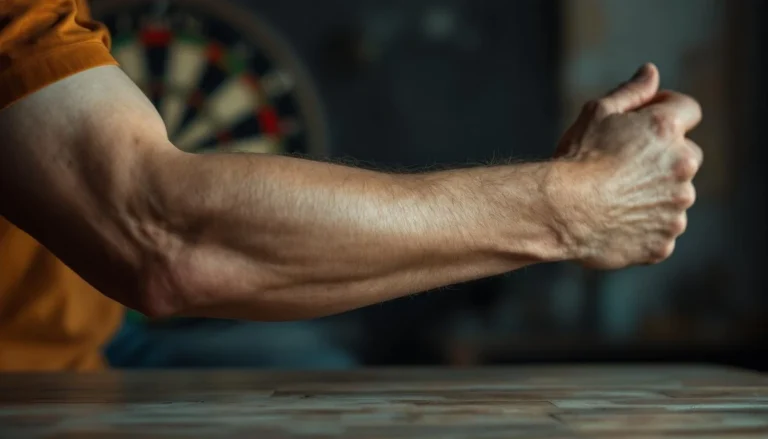 Peut-on souffrir de tennis elbow en jouant aux fléchettes ?